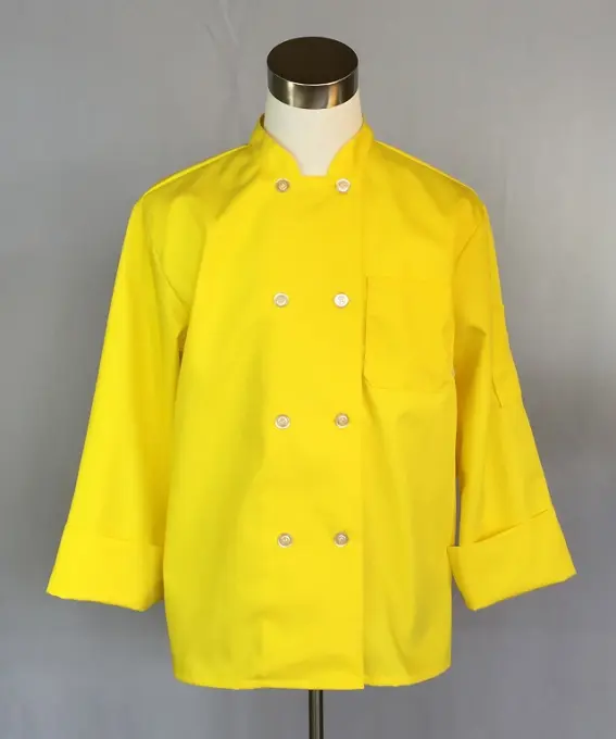 Mens Jacket Yellow (folded cuffs)